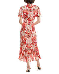 Cinq À Sept Damask Peeta Dress