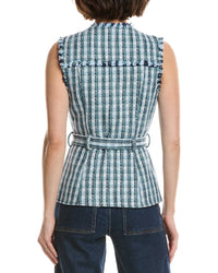 Cinq À Sept Matilda Tweed Vest