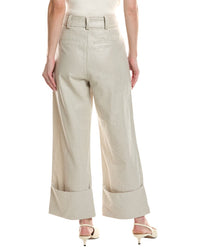 Cinq À Sept Vassi Linen-Blend Pant