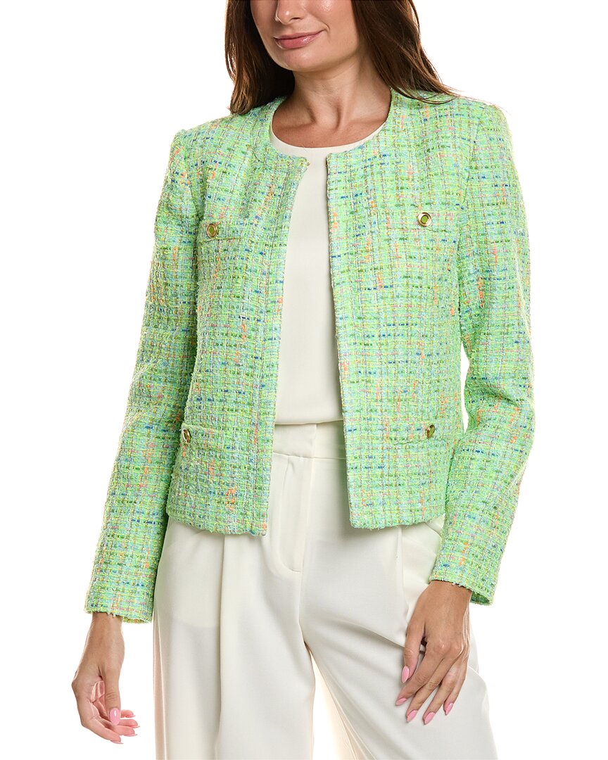 St. John St. John Pique Day Jacket