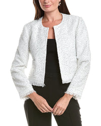 St. John St. John Crewneck Edge To Edge Jacket