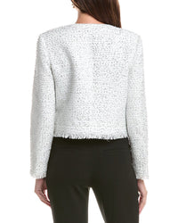St. John St. John Crewneck Edge To Edge Jacket