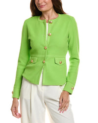 St. John St. John Icon Crewneck Tweed Jacket