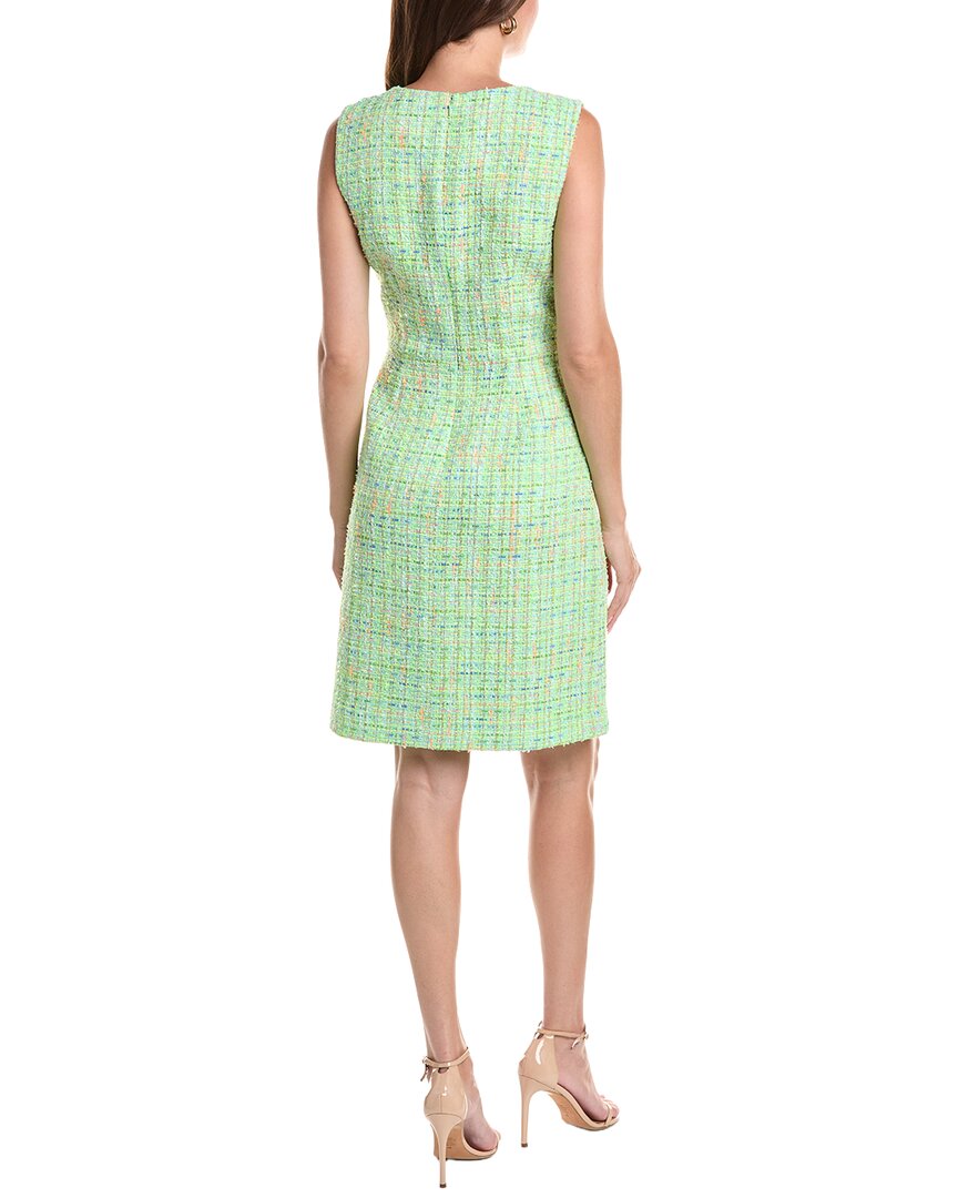 St. John St. John Sleeveless Scoop Neck Dress