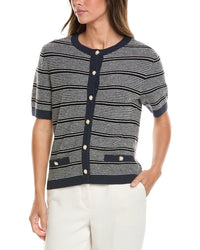 St. John St. John Wool-Blend Cardigan