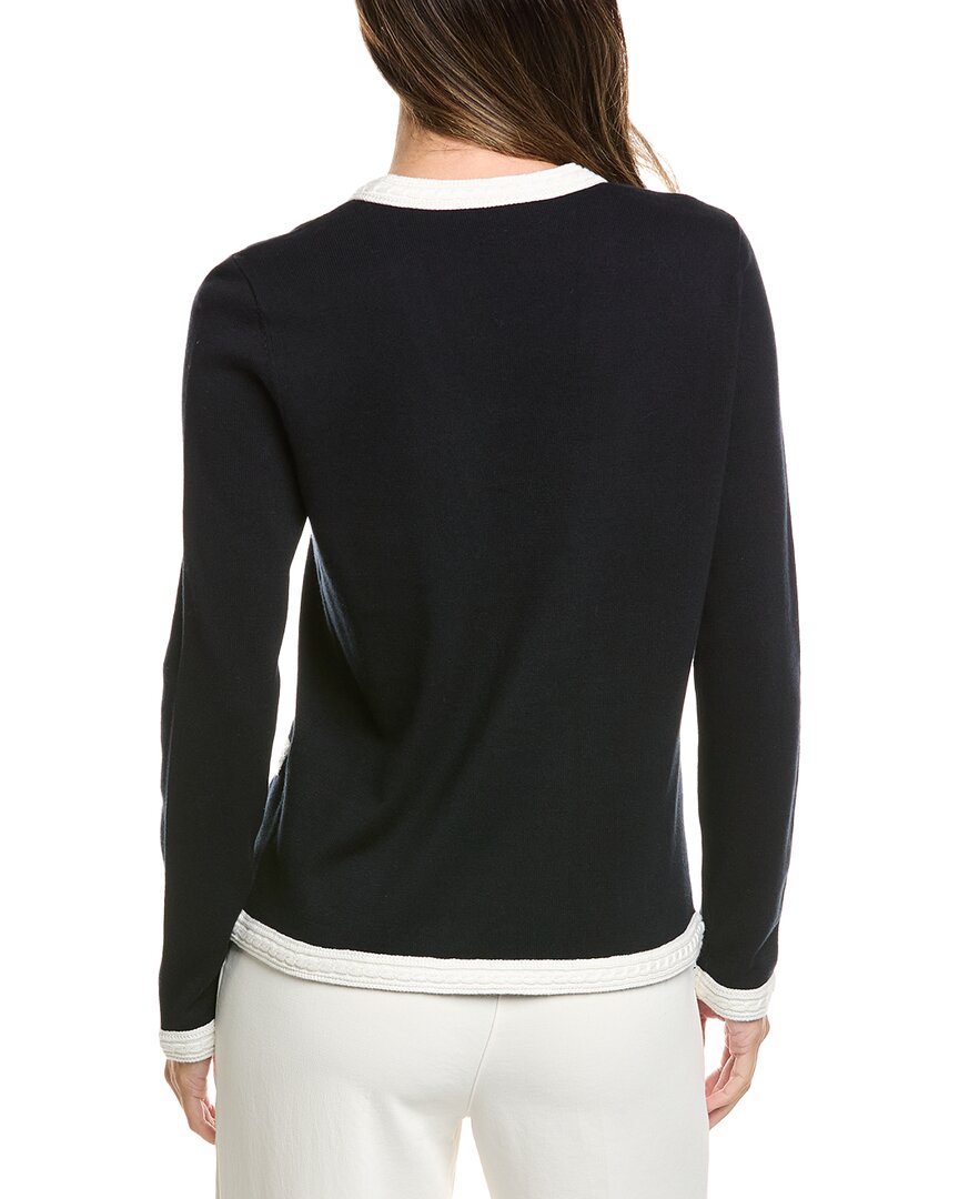 St. John St. John Twofer Cashmere-Blend Tank Cardigan