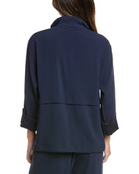 St. John St. John Mock Neck Jacket