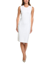 St. John St. John Pique Crew Dress