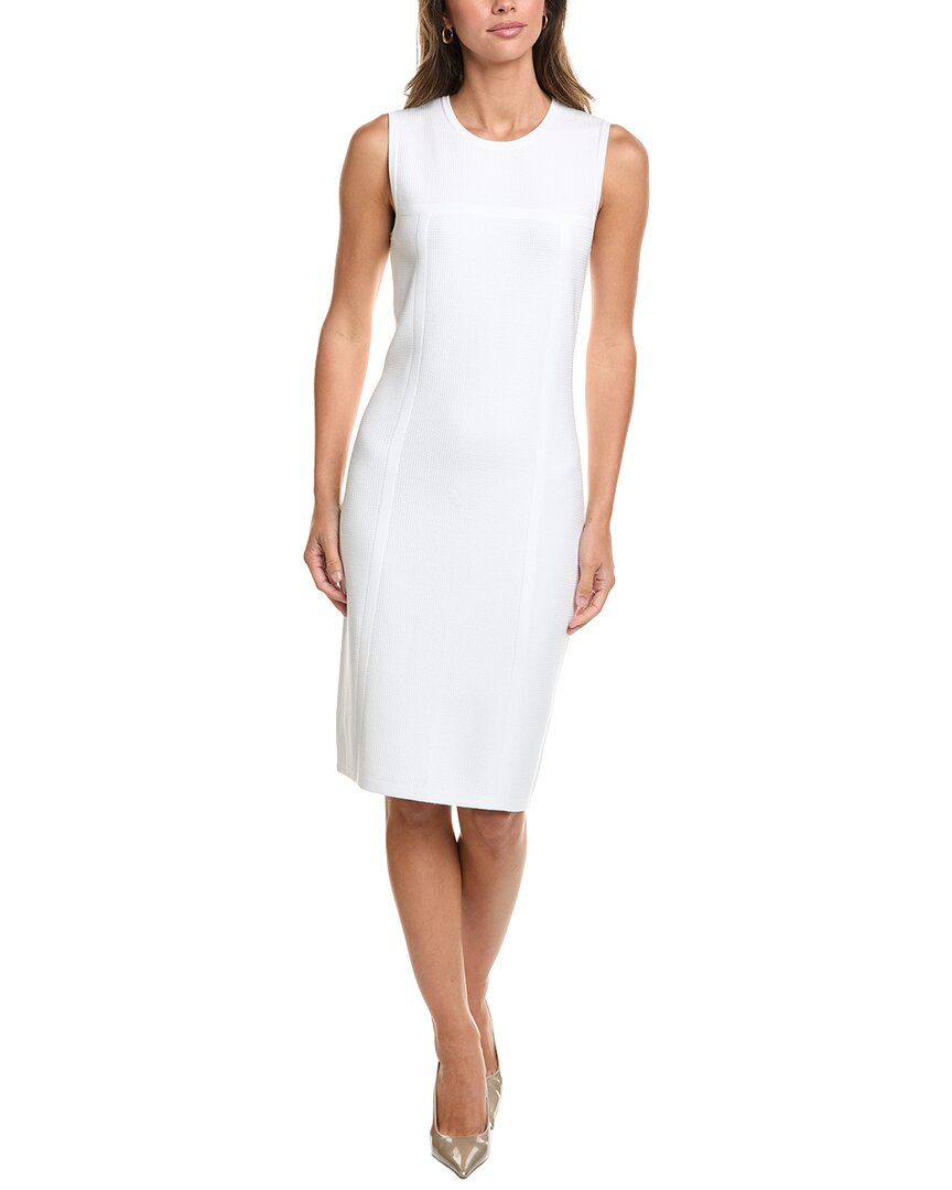 St. John St. John Pique Crew Dress