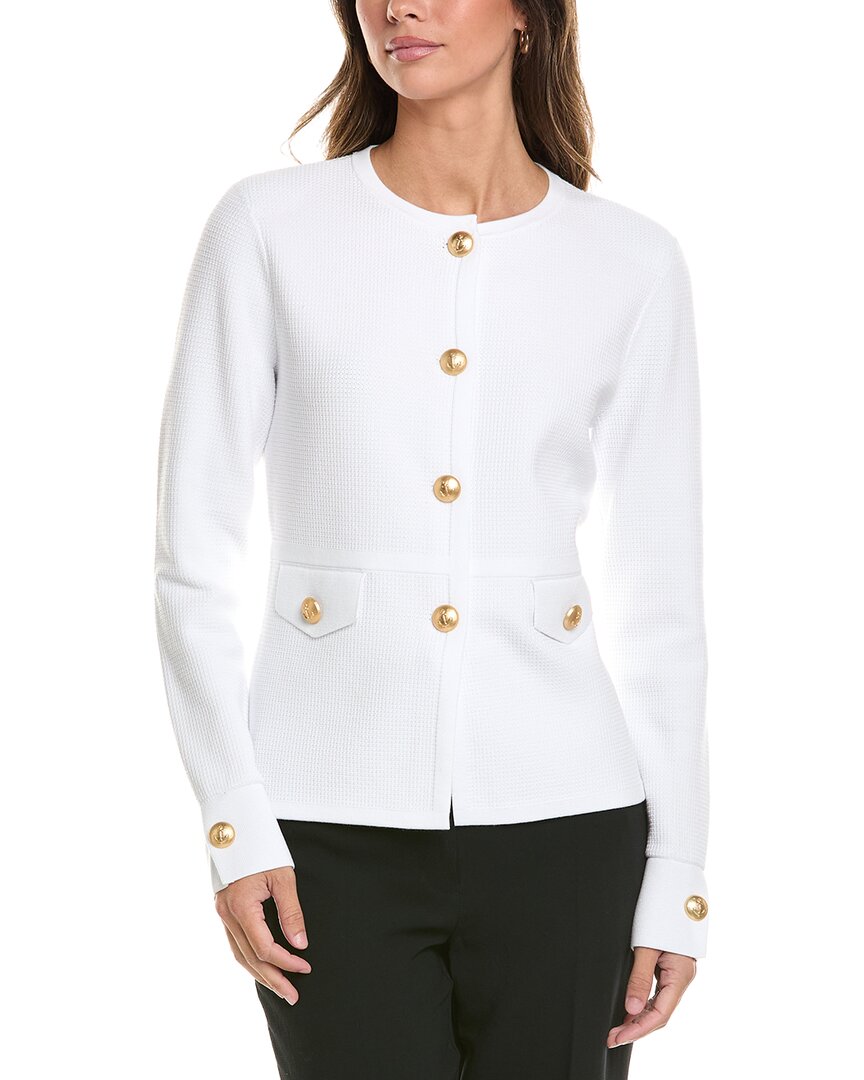 St. John St. John Pique Day Jacket