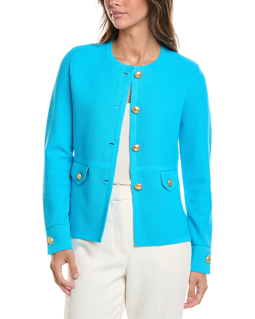 St. John St. John Pique Day Jacket