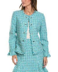 St. John St. John Edge To Edge Tweed Jacket