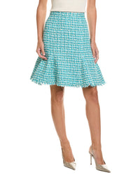 St. John St. John Soft Godet Hem Skirt
