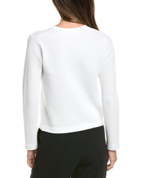 St. John St. John French Iconic Inspired Knit V-Neck Cardigan