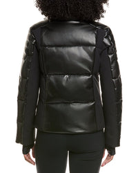 Bogner Ilana Leather Down Coat