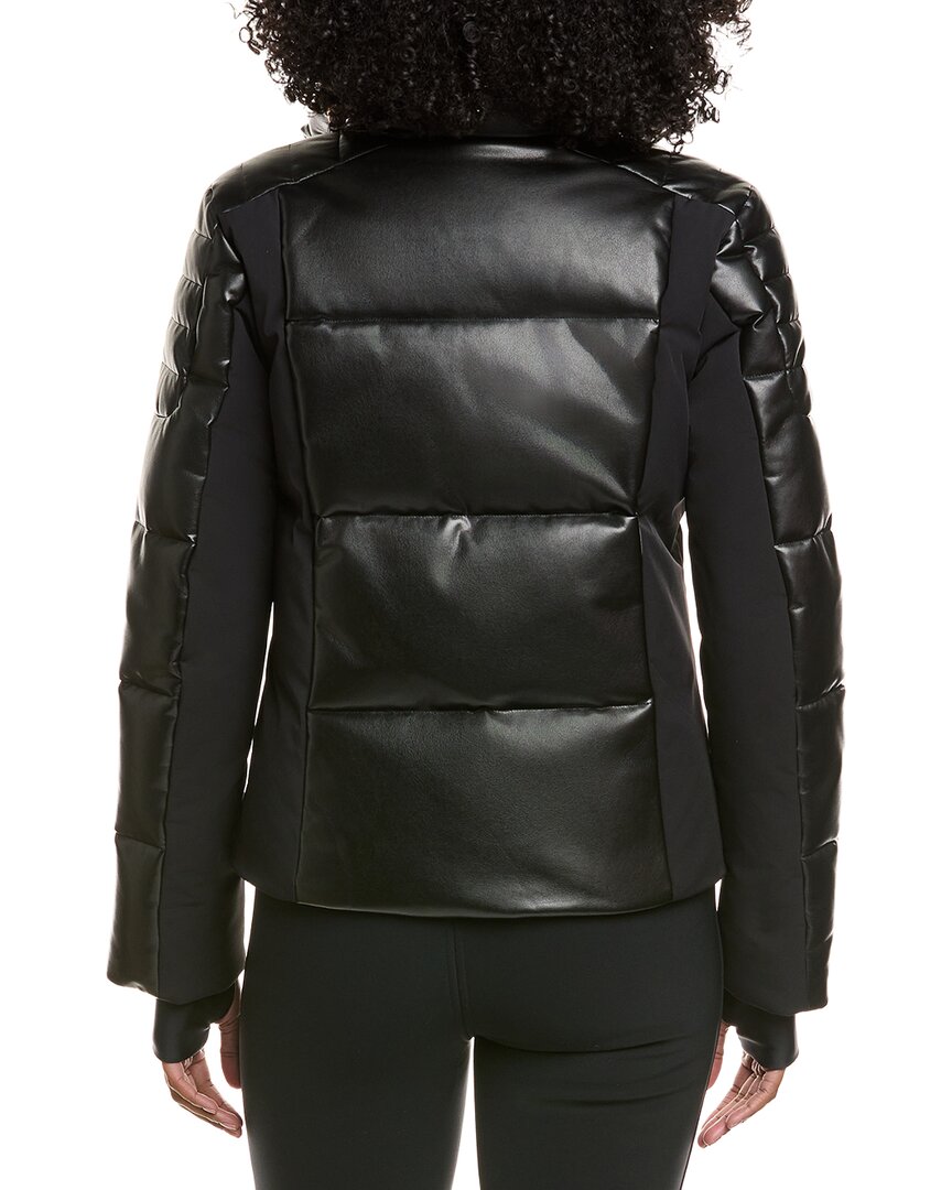 Bogner Ilana Leather Down Coat