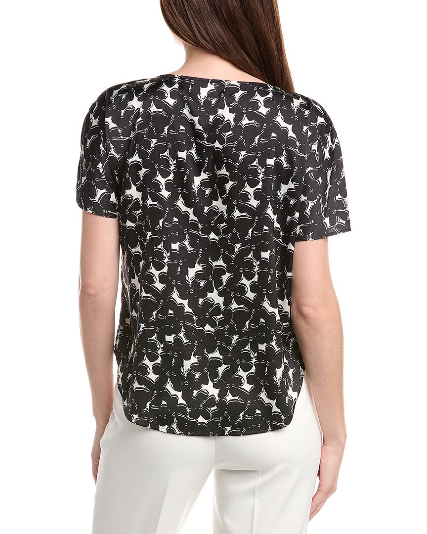 Anne Klein Batteau Neck Blouse