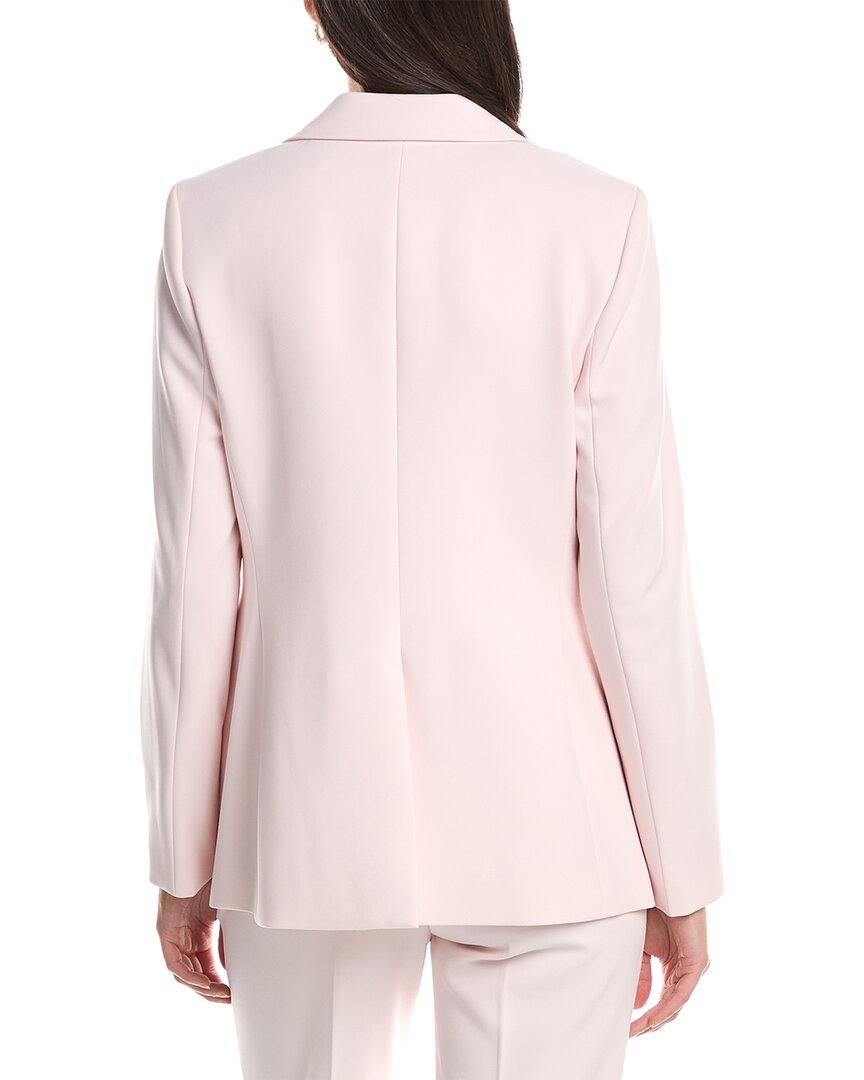 Anne Klein Embellished One Button Peak Lapel Jacket