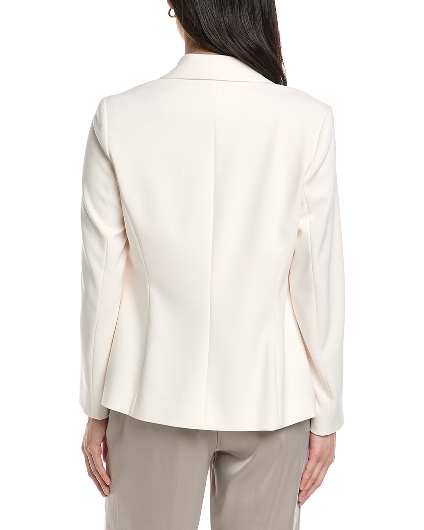 Anne Klein Three-Button Notch Collar Jacket