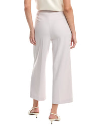 Anne Klein High Rise Pull-On Wide Leg Crop Pant