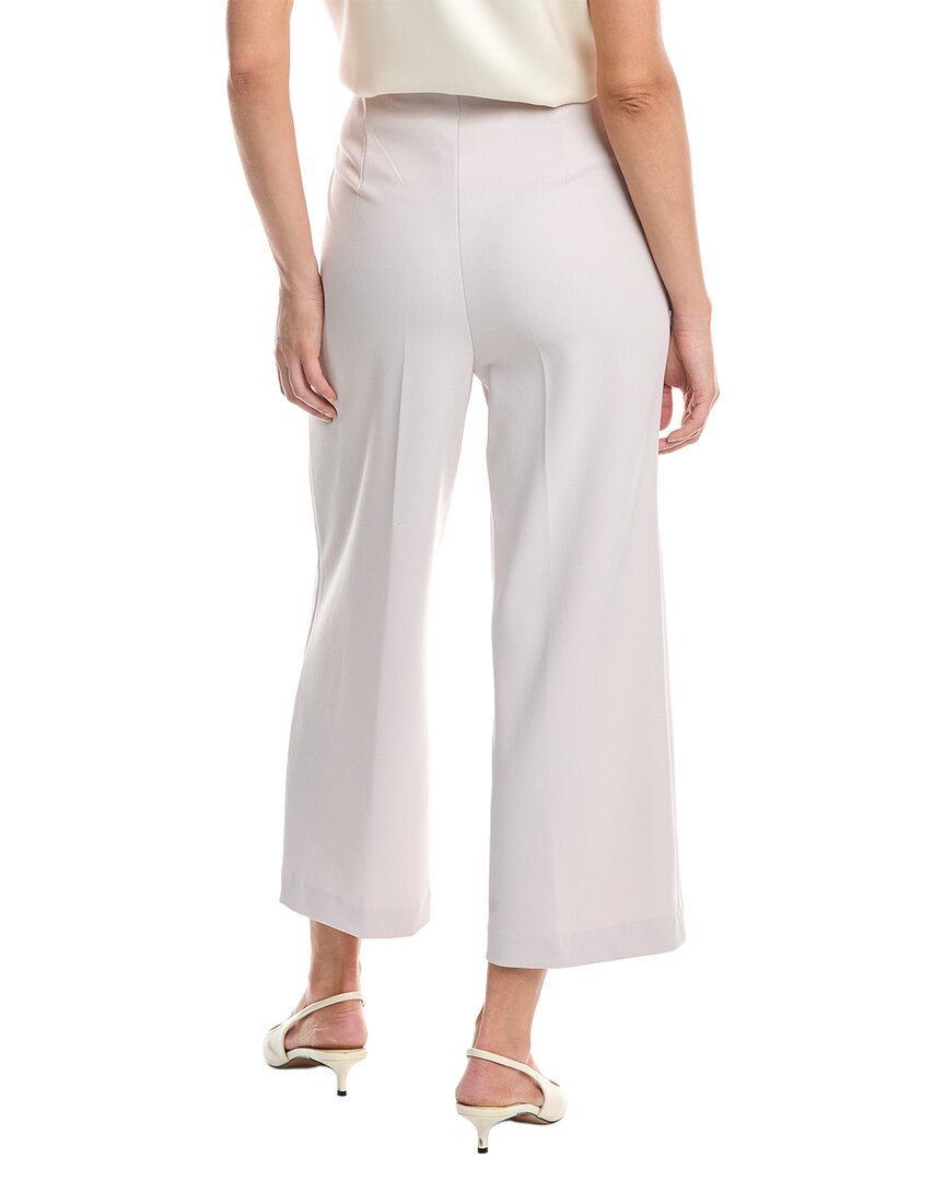 Anne Klein High Rise Pull-On Wide Leg Crop Pant