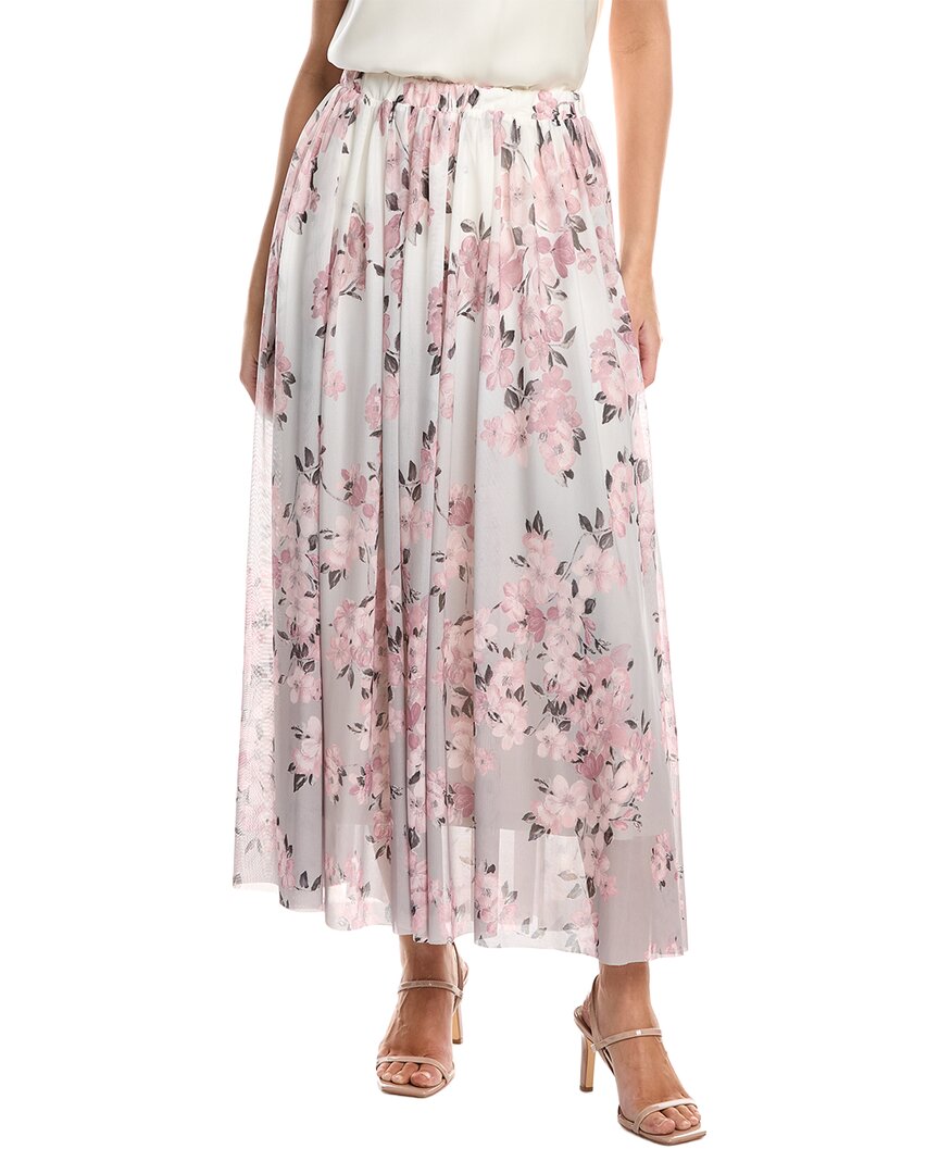 Anne Klein Pull-On Shirred Maxi Ballet Skirt