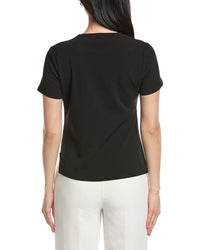 Anne Klein Drape Front Pullover