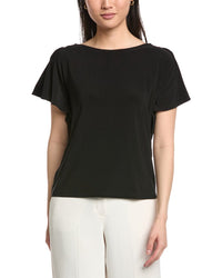 Anne Klein Cascade Flutter Sleeve Top