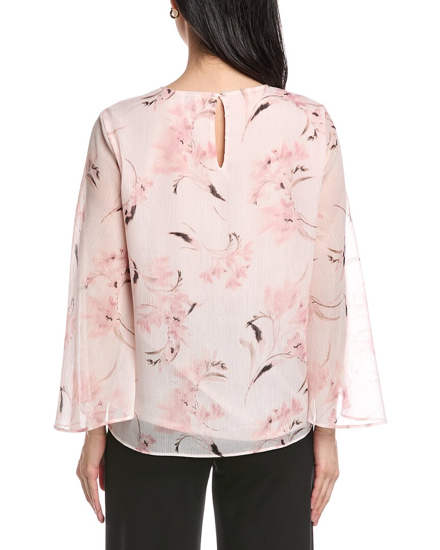 Anne Klein Keyhole Front Blouse