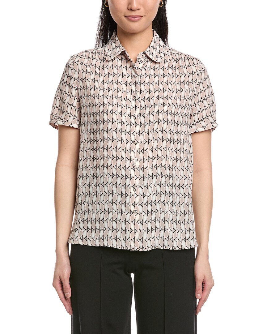Anne Klein Button Front Blouse