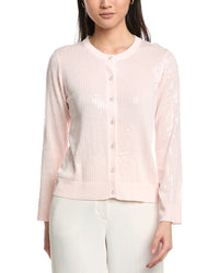 Anne Klein Sequin Cardigan
