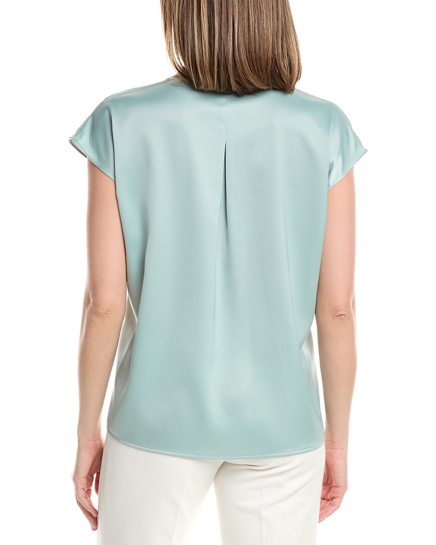 Anne Klein Drop Shoulder Button Front Shirt