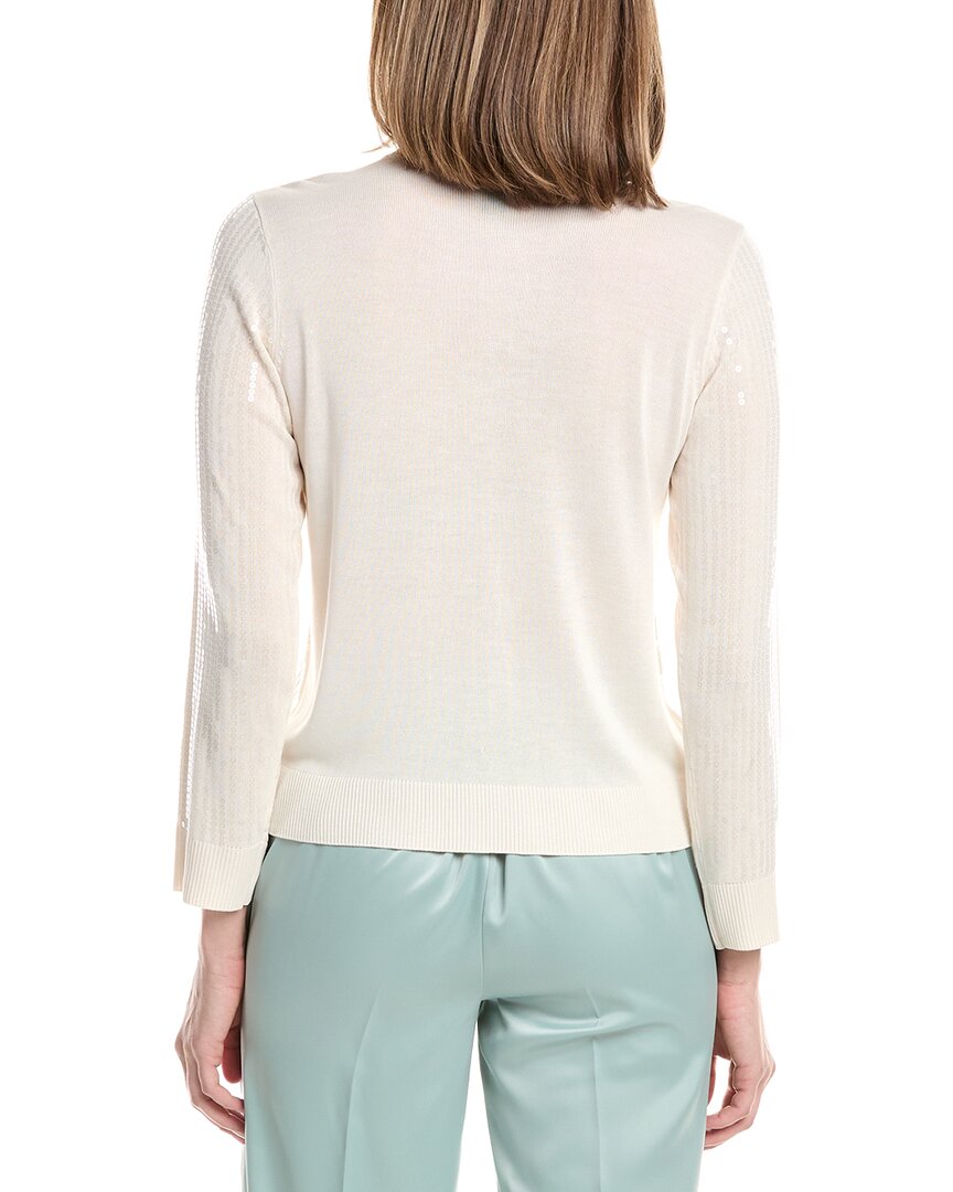 Anne Klein Sequin Cardigan