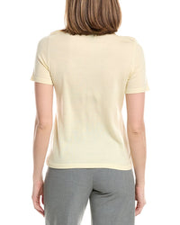 Anne Klein Luxe Washable Merino Wool T-Shirt