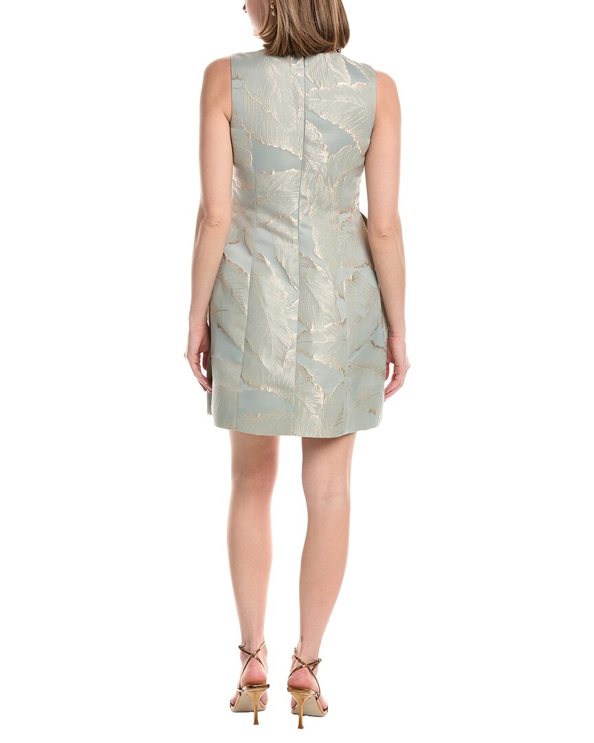 Anne Klein Seamed Jacquard A-Line Dress
