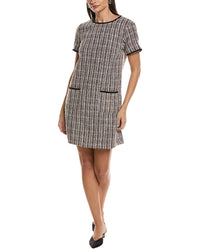 Cece Tweed Shift Dress