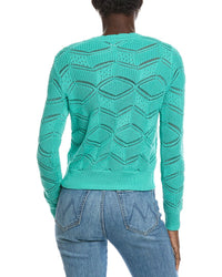 Autumn Cashmere Fancy Shaker Stitch Sweater