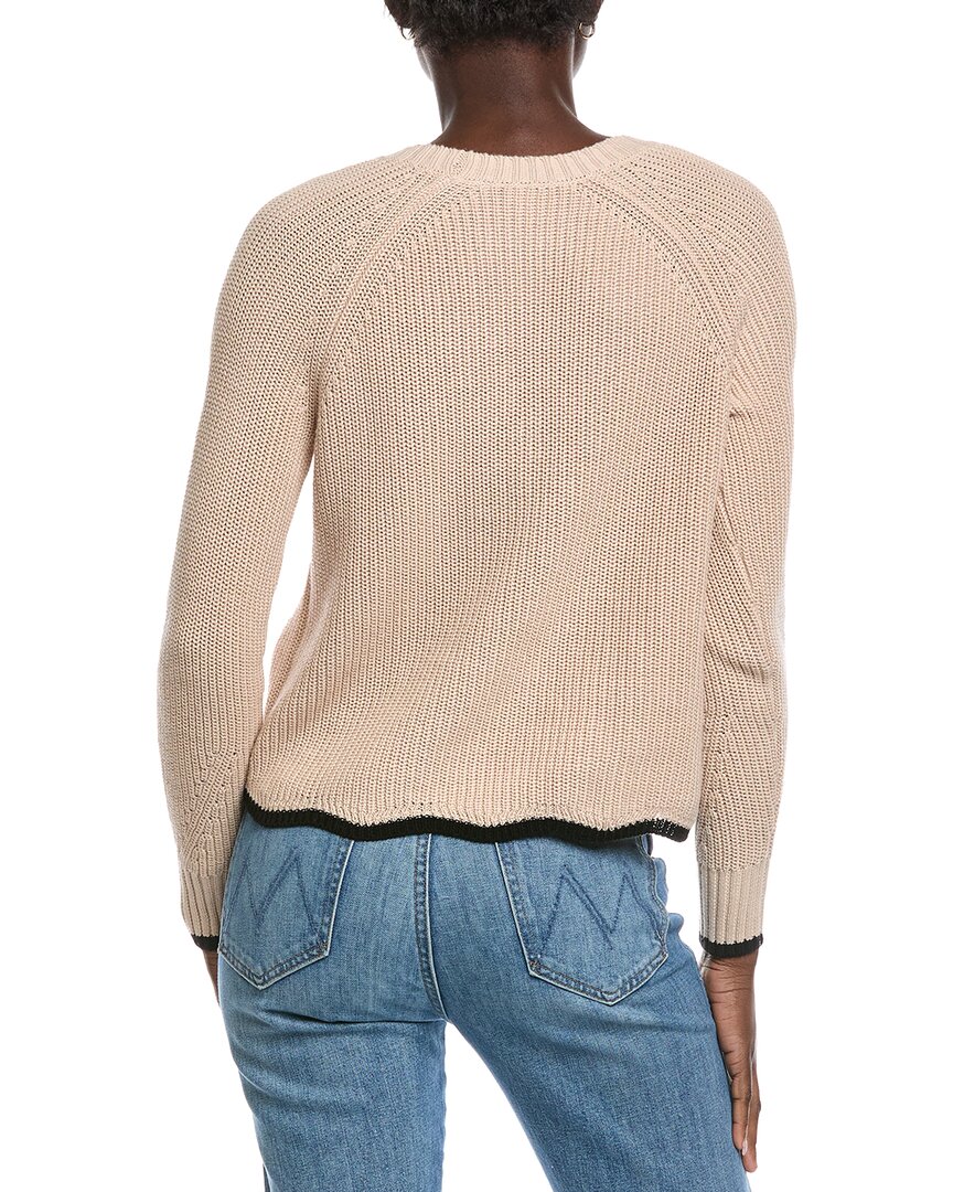 Autumn Cashmere Scallop Shaker Sweater
