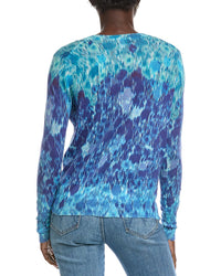 Autumn Cashmere Gradient Distressed Top