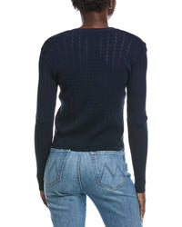 Autumn Cashmere Pointelle Cardigan