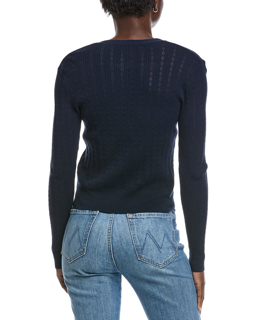 Autumn Cashmere Pointelle Cardigan
