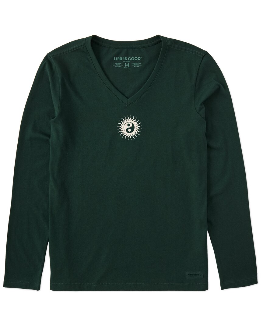 Life is Good® Life Is Good® Long Sleeve V-Neck T-Shirt