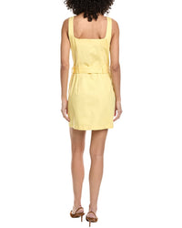 L’Agence Midy Button Front Mini Dress
