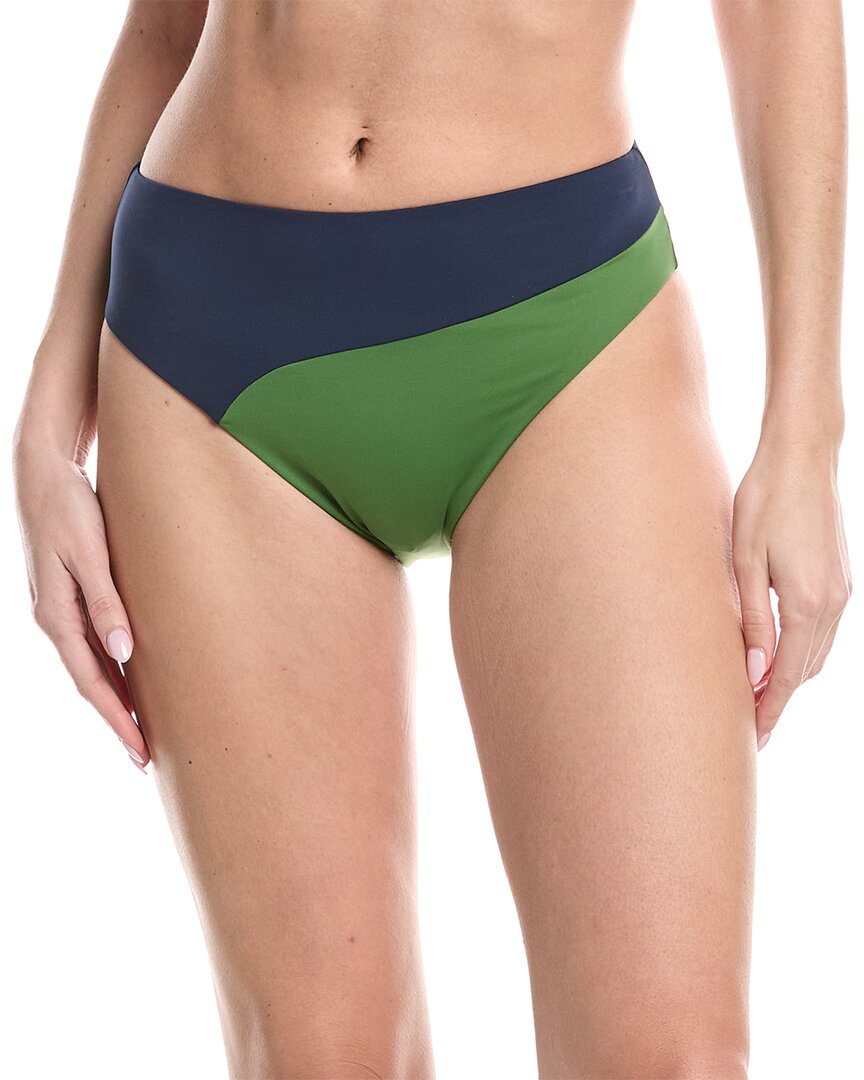 Weworewhat High-Rise Colorblock Bikini Bottom
