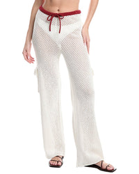 Weworewhat Crochet Cargo Pant