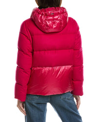 Herno Silk & Cashmere-Blend Down Coat