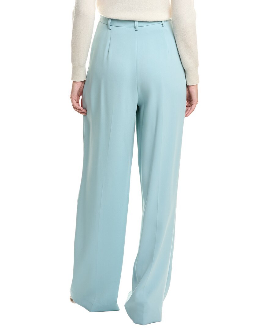 Oscar De La Renta Silk-Blend Georgette Pant