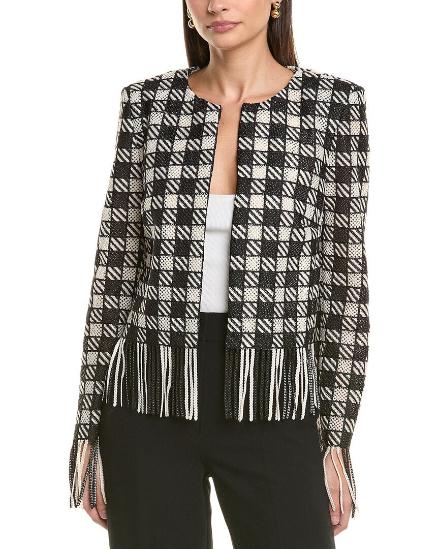Oscar De La Renta Guipure Jacket