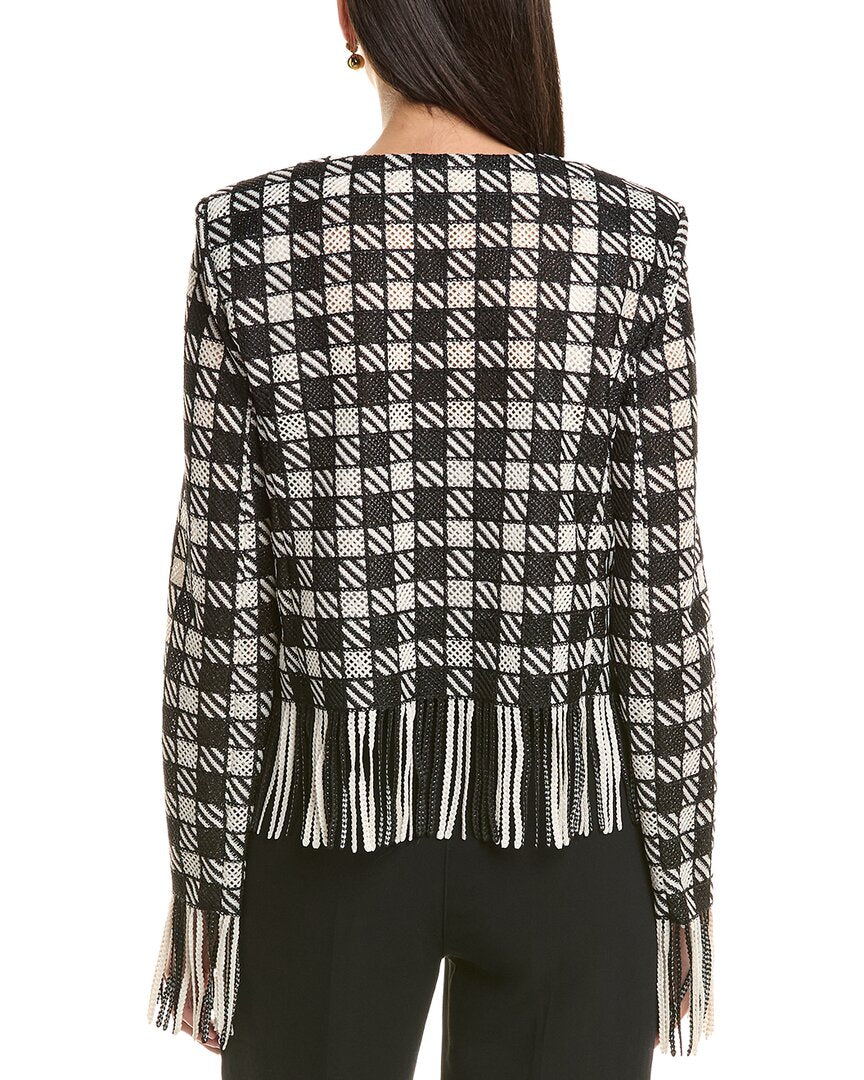 Oscar De La Renta Guipure Jacket