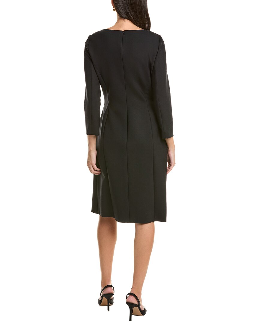 Oscar De La Renta Wool & Silk-Blend Sheath Dress